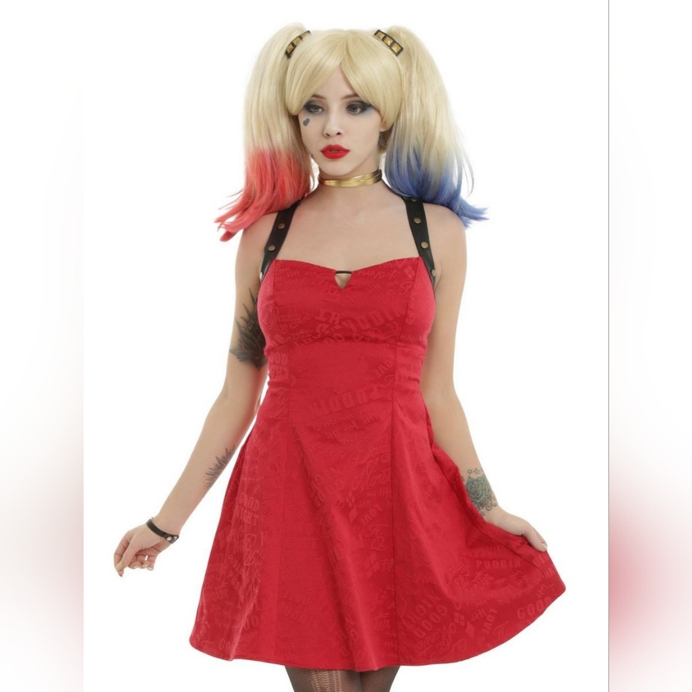 Hot Topic DC Comics Suicide Squad Harley Quinn Dress